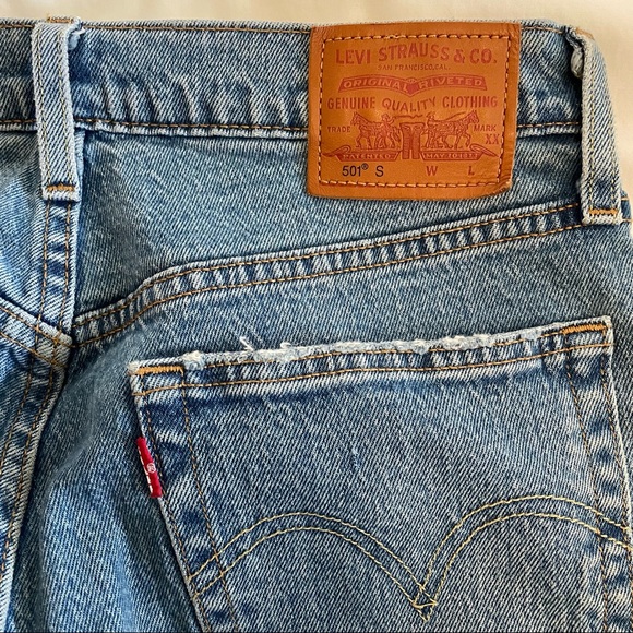 Levi's Denim - LEVIS HIGH WAIST button front 501 S Skinny jeans size 26
